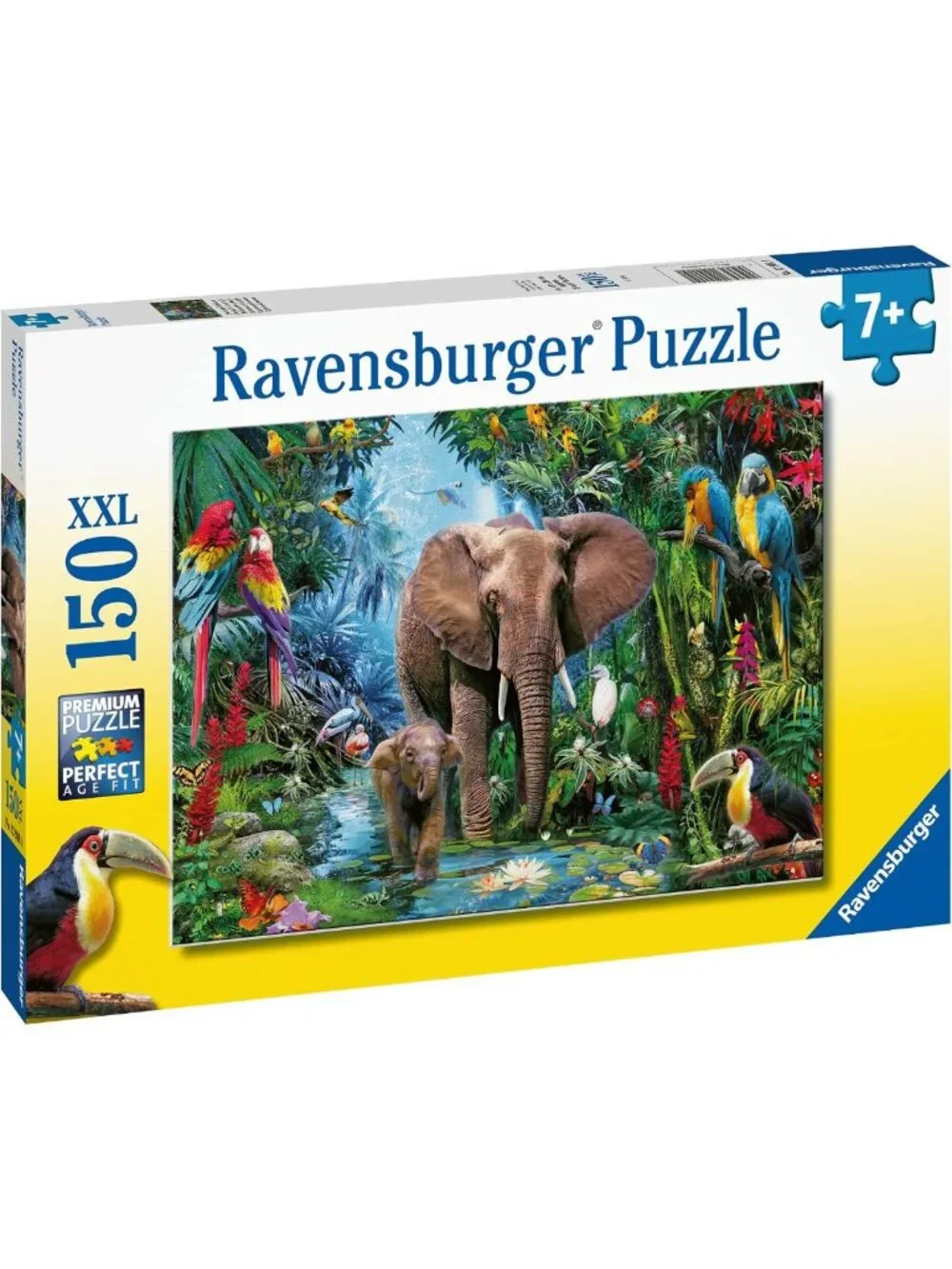 Safari Animals 150-Piece Kids Puzzle - Unique Pieces, Perfect Fit, Fun Activity